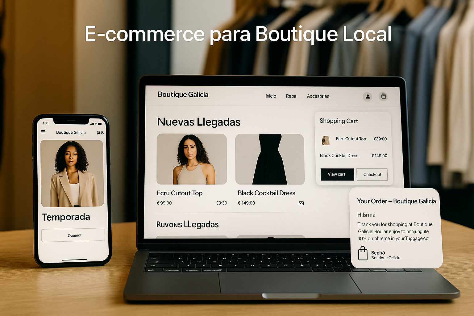 E-commerce para Boutique Local
